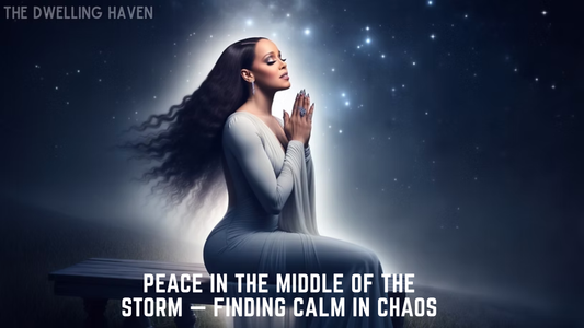 PEACE IN THE MIDDLE OF THE STORM — FINDING CALM IN CHAOS