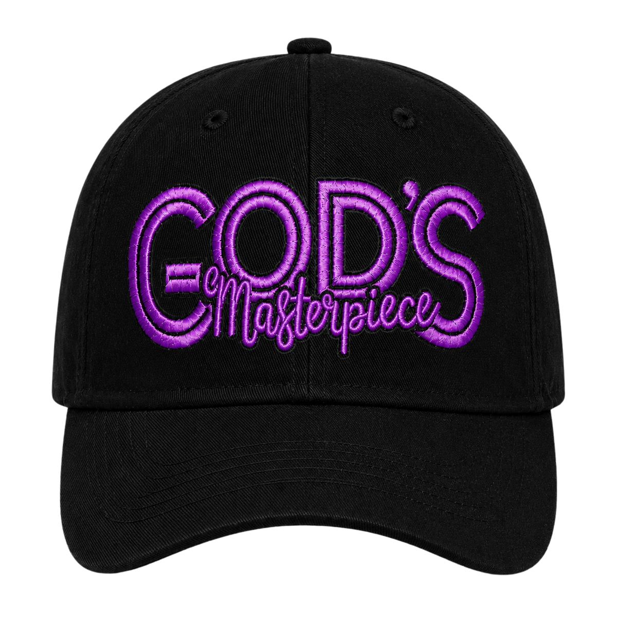 God’s Masterpiece Christian Embroidered Patch Hat